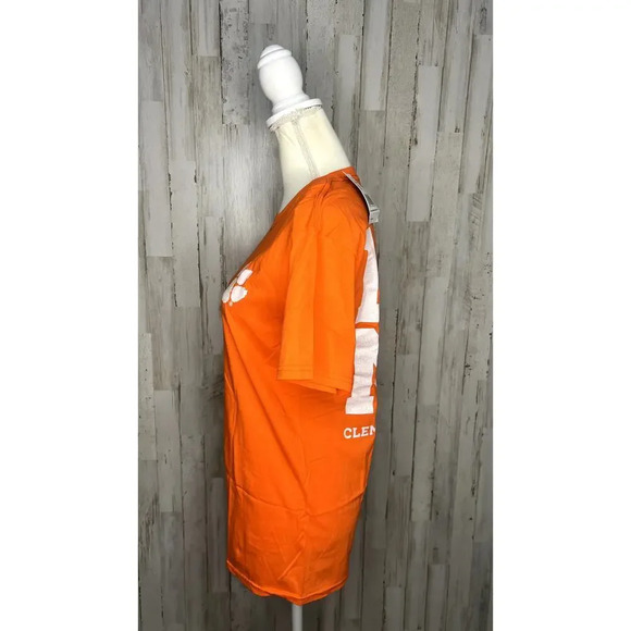 NWT Clemson University Women's Small Orange Graphic Print Short Sleeve T-Shirt - Picture 5 of 5